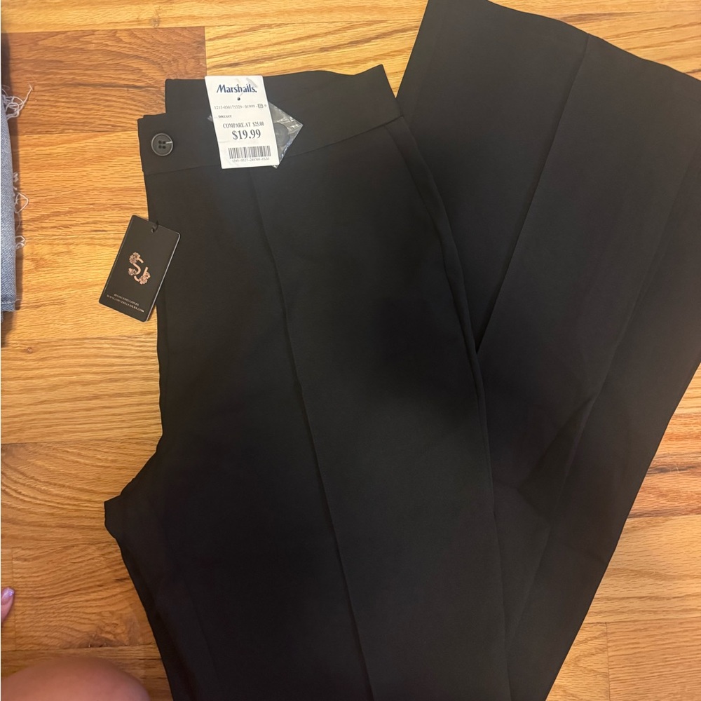 Sincerely Jules Black Trousers Classic Full-Length Design